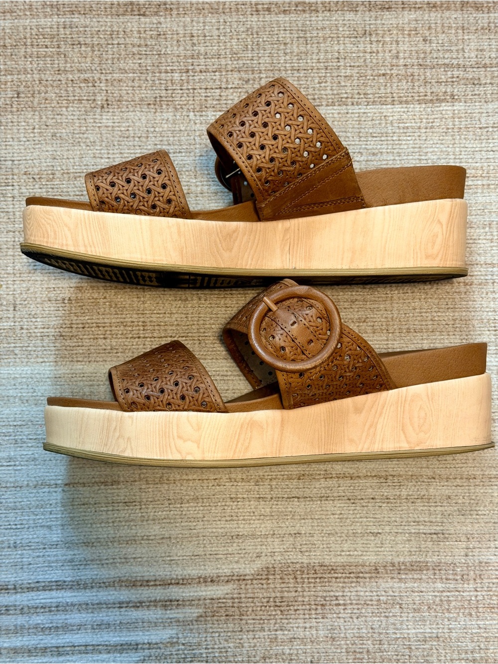 Dr. Scholl’s Original Collection Sandals Block Heel Platform |Brown |11 |Comfort - Picture 11 of 15